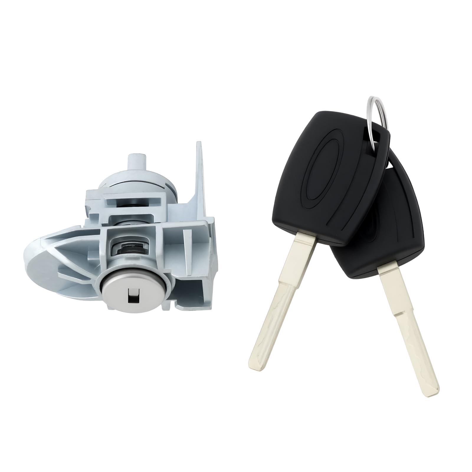 1 set di serrature per portiere auto con due chiavi 8A6AA22050LB 1757128 compatibile con Ford Fiesta MK7 2008-2012