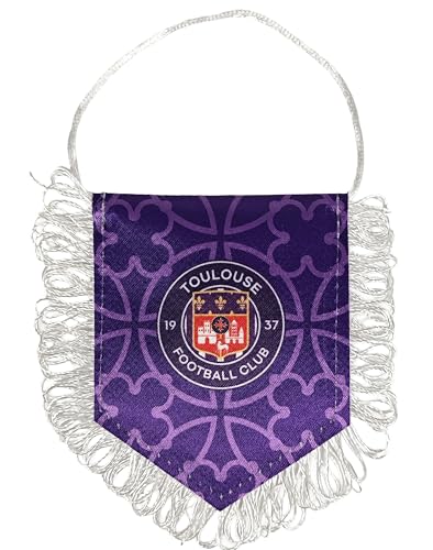 Fanion TFC - Collection officielle Toulouse Football Club - Taille 10 x 8 cm