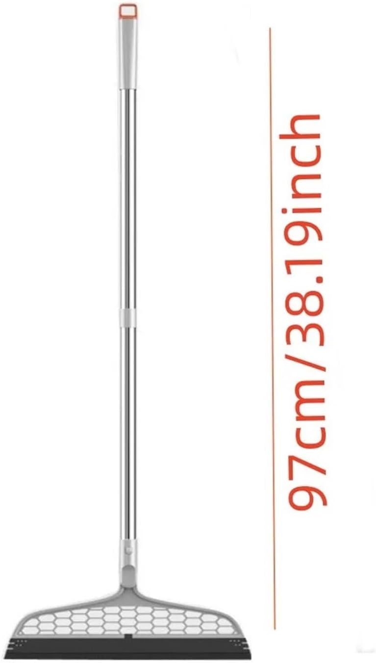 Magic Silicone Broom Lengthen Floor Cleaning Pet Hair Brooms Bathroom Floor Wiper Household Cleaning Tools