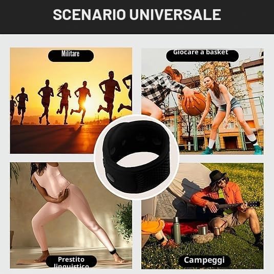 Fascia regolabile alla caviglia per pedometro fitness Pedometro compatibile con Fitbit Flex 2/One/Zip/Charge 2/3, Alta HR o Garmin Vivofit/2/3/4/JR