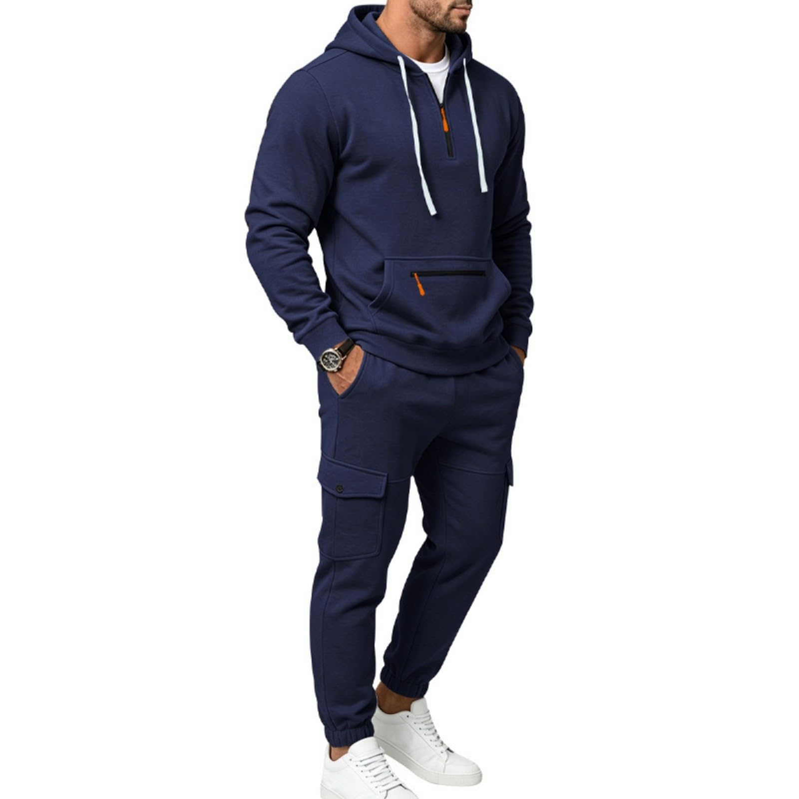 Jogginganzug Herren Joggen Men Sportanzug Fußball Sportset Training Clothes