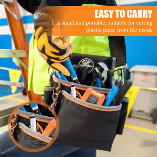 Lifcratms Internal Plastic Pvc Pipe Cutter, Silver Plumbing Inside Cutter Tool Industrial Pipe Cutter With Grinding Wheel For Plastic Pipe Cutting #TOP5