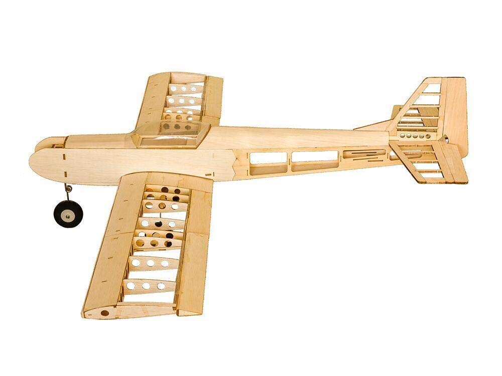 Torcster 213823 Trainer T-30 1400mm Holzbaukasten Modellflugzeug für RC do-it-Yourself Bausatz DIY