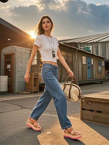 Fashion Platform Sandals for Women Casual Outdoor Slides Indoor Non Slip Comfort Wedges Sandals Summer2