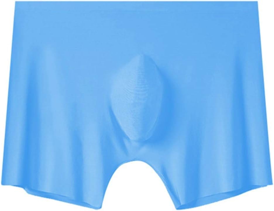 Men Boxer Briefs Stretch Light Casual Blue
