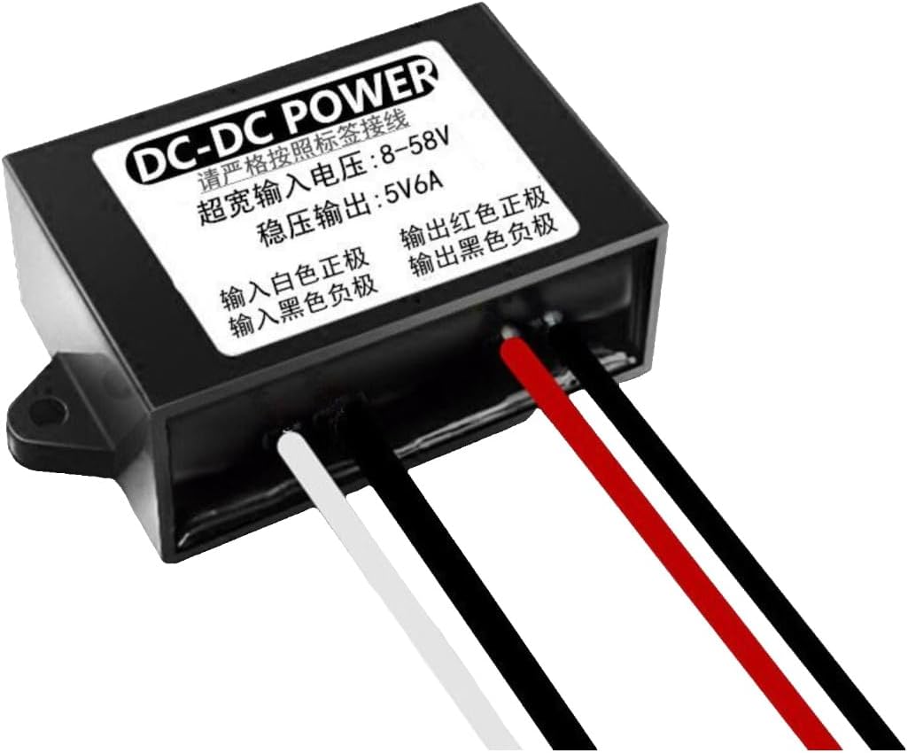 58V48V36V24V to 12V6A DC Step-Down Voltage Regulator Module 12V to 5V6A Power Converter(28-55V to 24V 3A)