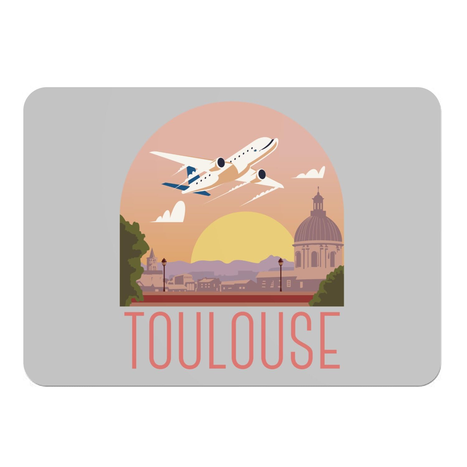 Lot de 4 sets de table souples en liège gris lavables pour protéger vos meubles