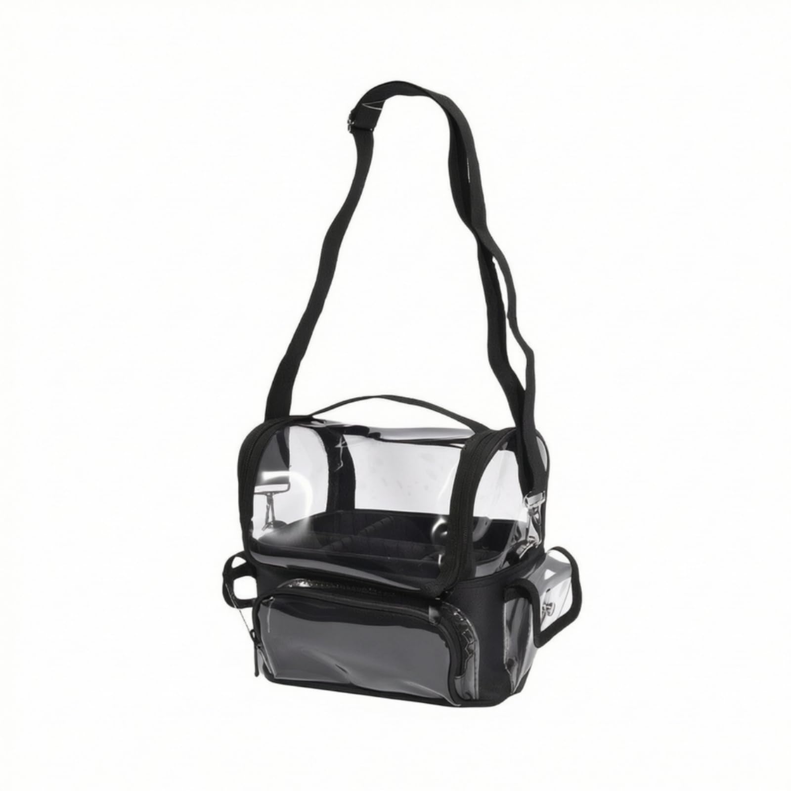 Neceser con Correa Impermeable Bolsa Maquillaje con Divisores Portátil Bolsa Maquillaje para Viajes, Tocador, Gimnasio