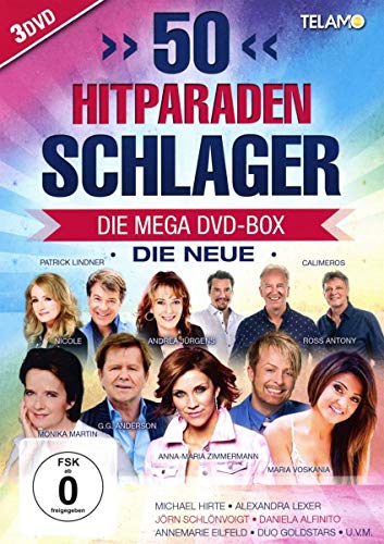 Preisvergleich Produktbild 50 Hitparaden Schlager-die Neue [3 DVDs]
