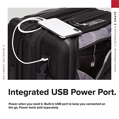 Tumi alpha 3 usb port Clearance
