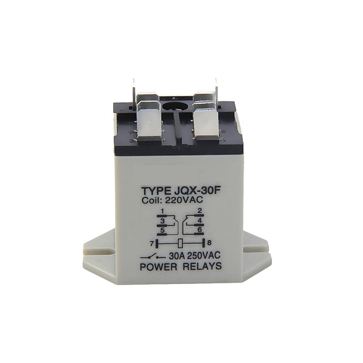 JQX-30F 30A Power Relay 220V 8 Pins in Type Motor Control