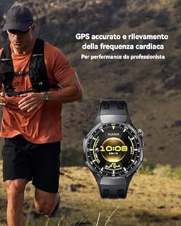 HUAWEI WATCH GT 6 Pro GPS 46mm Smartwatch, Display AMOLED da 1,47 pollici, Fino a 21 giorni, Ciclismo di Livello Pro, Oltre 100 Modalità Sportive, iOS e Android, Analisi ECG, Funzione NFC, Nero