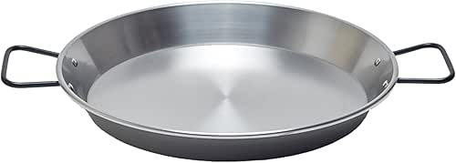 Garcima 13 1/2-inch Pata Negra Restaurant Grade Paella Pan, 34cm