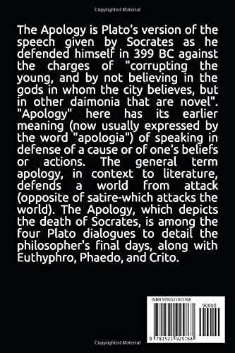 Apology: By Plato - Illustrated
