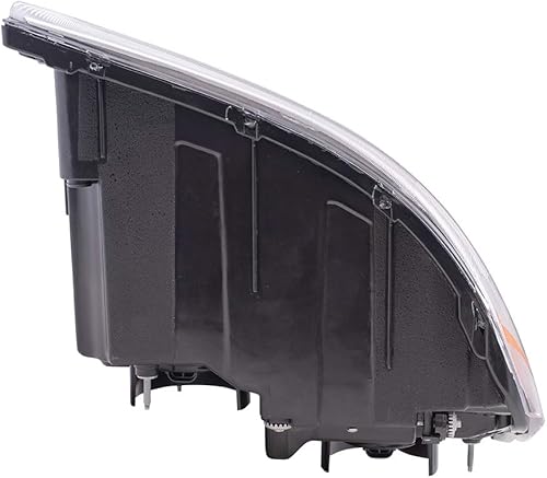 Miniatura 7 de EPIC LIGHTING Faros delanteros halógenos estilo OE con bisel negro con luz LED blanca de repuesto para FREIGHTLINER 08-17 CASCADIA A0651907006