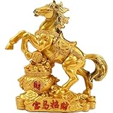 cheval resine blanc Matériau en résine de haute qualité : fabriqué en résine haute densité, il met en valeur la sculpture délicate des lignes musculaires à la crinière volante. Le matériau est résistant à l'usure et aux rayures, conservant une texture lisse pendant une longue période, assurant que cette sculpture de cheval devient un art décoratif d'intérieur adapté à toutes les saisons.