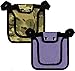 FORZENA 2 Pack Chicken Saddle with Adjustable Strap, Hen Saddle, Chicken Sweater, Wing Back Protector, Birds Protector for Back and Sides, Suitable for 5-7.6lbs (2 Pack (Camo+Purple))
