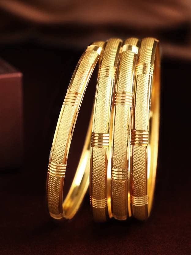 Image of Jewar Bangles Indian Rajasthani Handmade Meena Work Gold Plated Ad Traditional Jewelry gifting wedding party