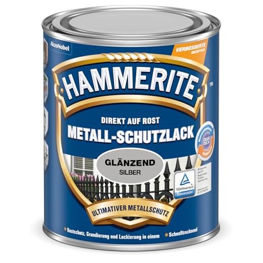 Lack Farbe Spruehlack Lackfarbe Acryllack 400 ml siber matt, matt Silber hitzebeständig 800 C 5 AKZO NOBEL (DIY HAMMERITE) Metall-Schutzlack silber glänzend 0,750 L 5087587