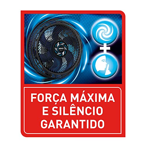 Ventilador de Parede Desmontável Arno Xtreme Force Breeze 40cm VB4P 220V