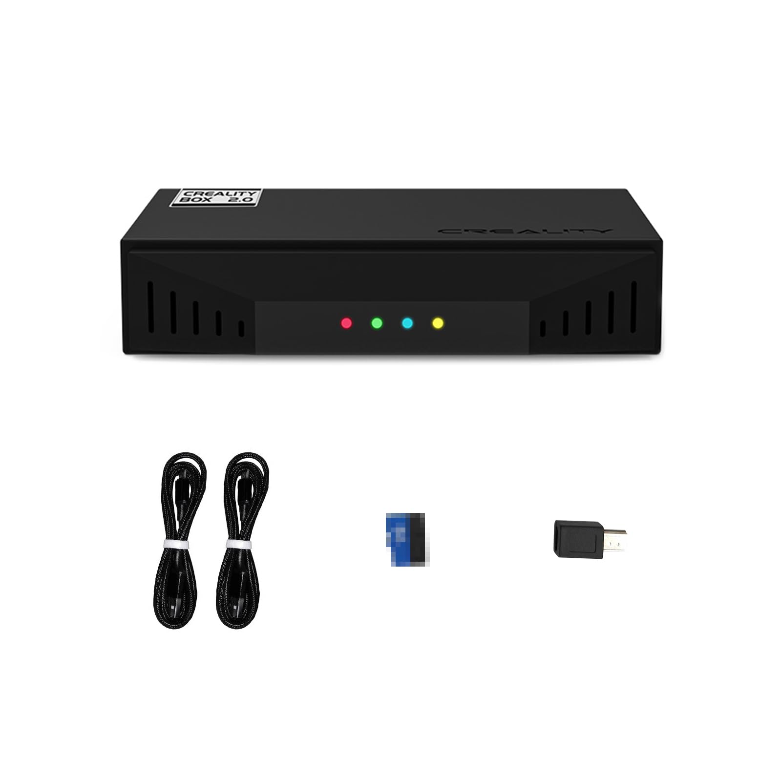 AMONIDA WiFi Box 2.0 Inteligentny Asystent Drukarki 3D, Konfiguracja BT Drukowanie Fragmentów Sieci, Zdalne Sterowanie Monitorem w Czasie Rzeczywistym z kartą 8G TF, Idealne dla Androida i IOS
