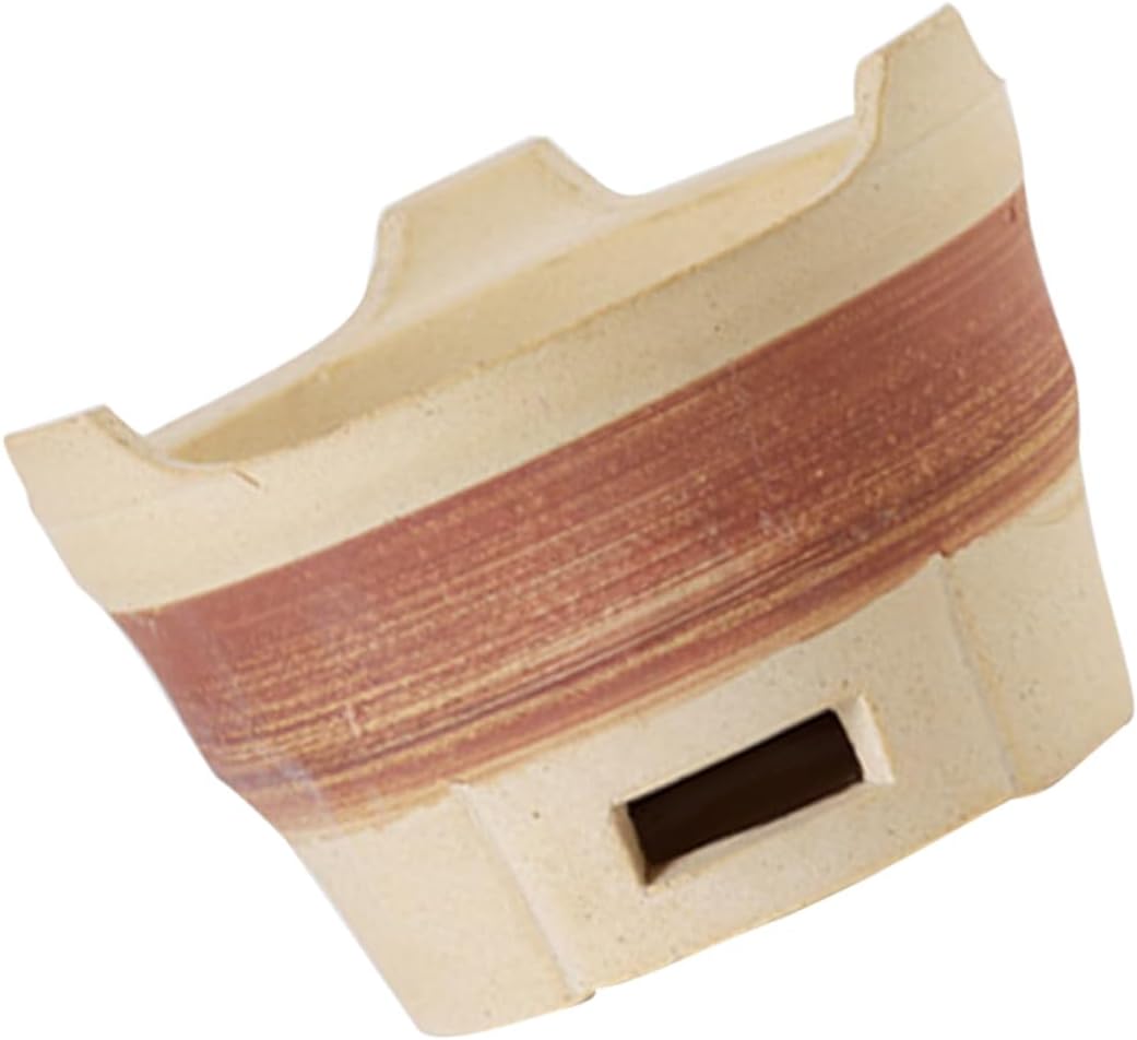 Charcoal Barbecue Stove Outdoor Clay Grill for Camping Picnics and Backyard Bbq Portable Design Hollow Structure for Enhanced Air Circulation