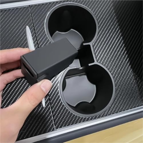 Cache-gobelet en silicone Tesla Model Y porte-gobelet console Juniper 2025 - 6