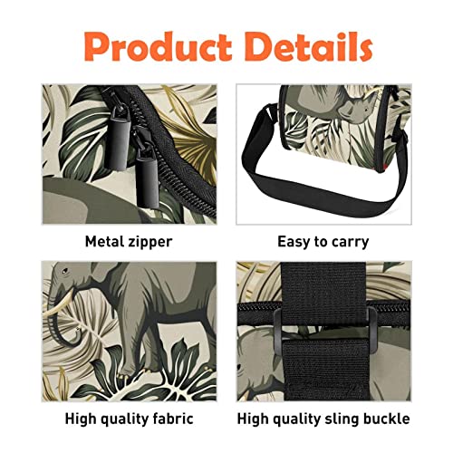 Bolsa térmica para comida ideal para pícnic con fauna tropical 6