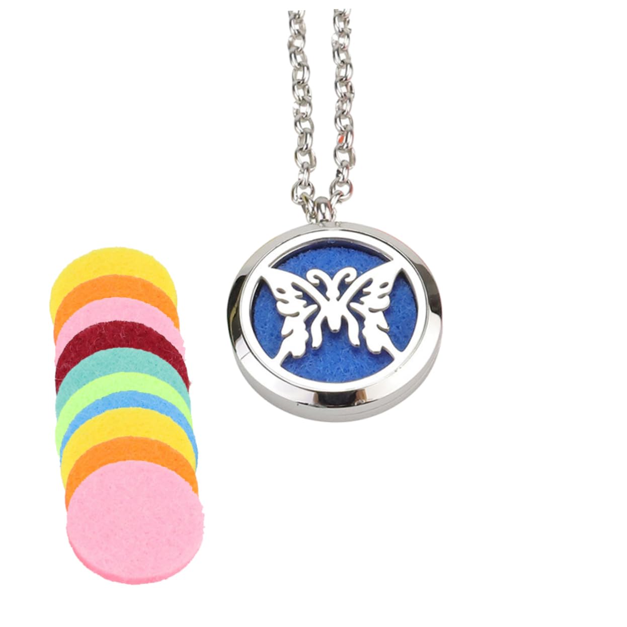 VALICLUD collar de aceite esencial Collar difusor de perfume collares collar difusor de aromaterapia colgante de aceite esencial de aromaterapia colgante de aromaterapia