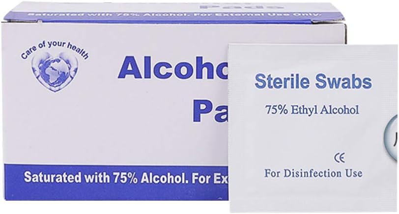 salviettine ad alcool per la pulizia delle pastiglie elettroniche