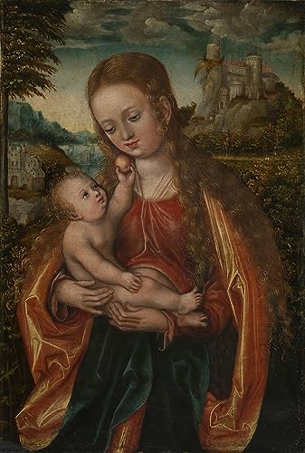 Posters et art pour décoration chambre : tableau la Naissance de Jean le Baptiste Cranach