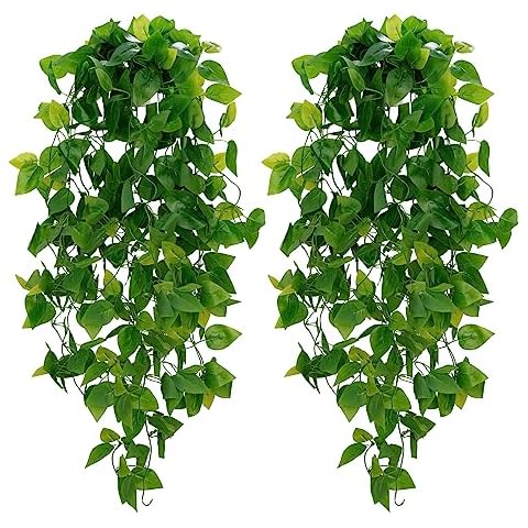BLEUM CADE Fake Hanging Plants Cover