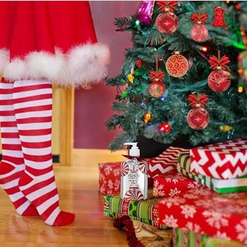Hempz Holiday Peppermint Vanilla Swirl Hand Wash 12Oz Limited Edition #TOP4