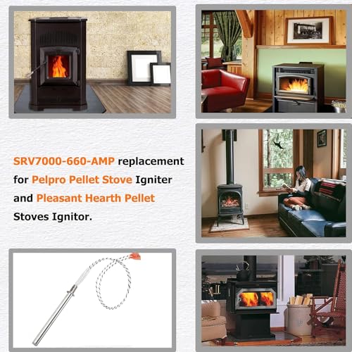 Compare Replacement Pelpro Pellet Stove Igniter & Pleasant Hearth