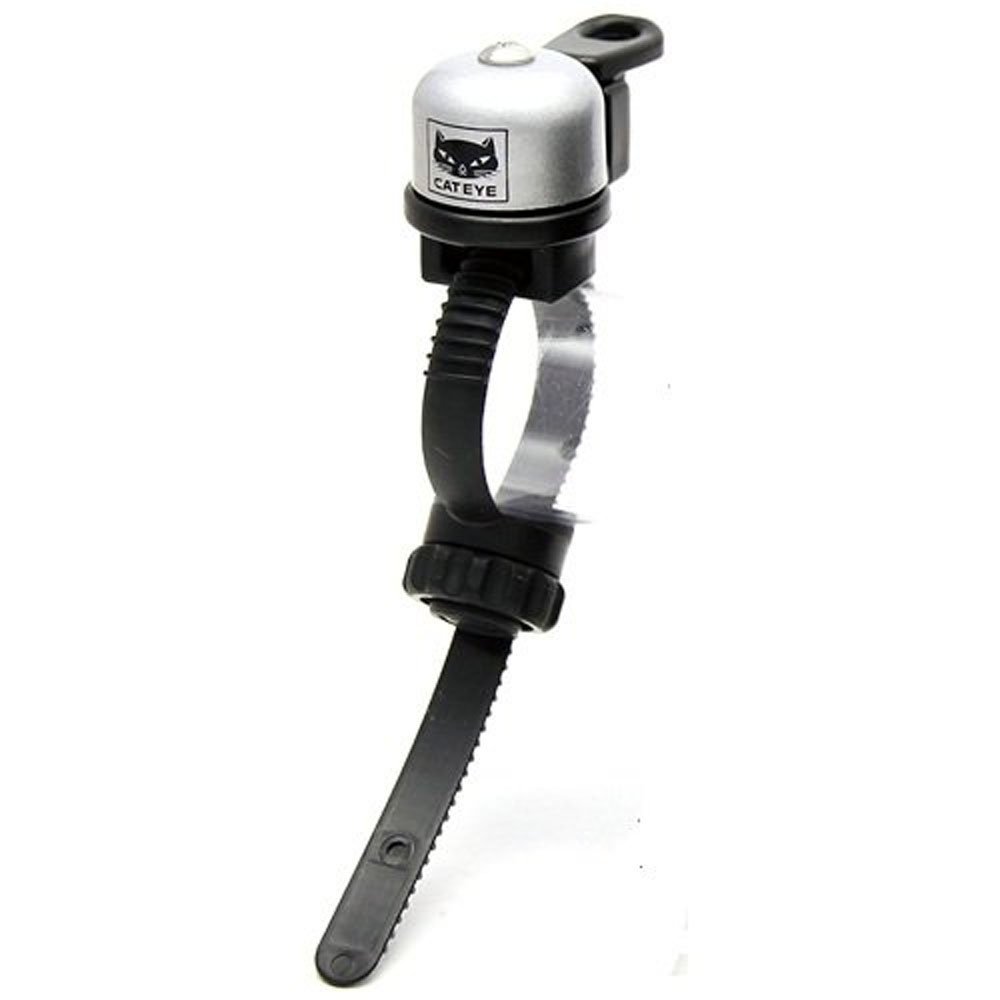 CatEye OH-2400 Flextight Brass Bell Silver: Secure fit, clear tone, silver brass, adjustable