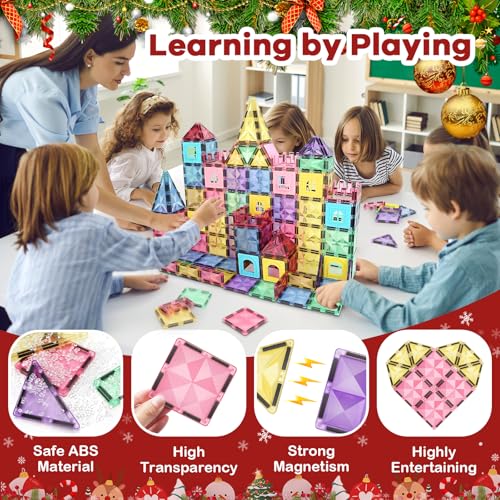 Magnetic Building Blocks for Kids Ages 3+