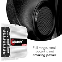 Taramps TS 400x4 400 watts RMS 4 Channels Full Range Car Audio Amplifier, 2 Bridged Channels, RCA Input Class D, Output Power, Multichannel Amplifier System, Small - TS400X4 — image 6