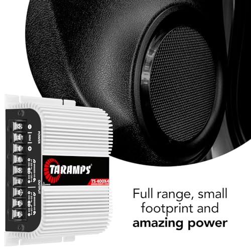 Taramp'S TA-TS400X4 Taramps Ts 400X4 400 Watts Rms 4 Channels Full Range Car Audio Amplifier thumb #5