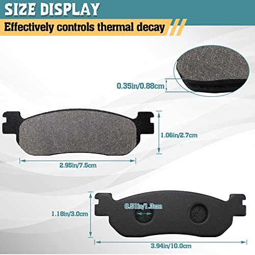 LOCOPOW Pastiglia freno posteriore per YP 125 RA