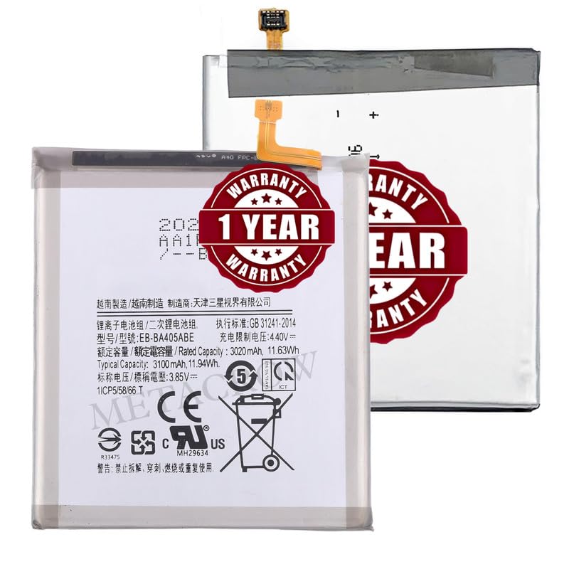 Image of Original EB-BA405ABE Battery Compatible with Samsung Galaxy A40 (SM-A405F) - (3100mAh) - 1 Year Warranty BC46