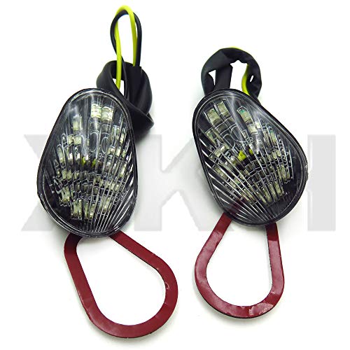 SMT-Clear Euro Led Flush Mount Turn Signal Compatible With Yzf R1 R6 R6S 2006 2007 2008 [B00RUE0XH4]