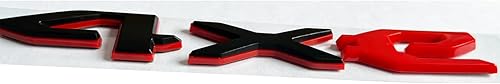 Miniatura 4 de 4xe Emblema de repuesto para Jeep Wrangler 2021-2023 Puerta Oscilante Trasera 4Xe Calcomanías Calcomanías 68490886AB (negro y rojo)