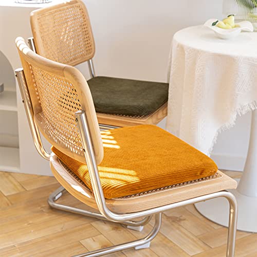 Cojines sillas cocina 40x40 cm naranjas desmontables ZTGL 8