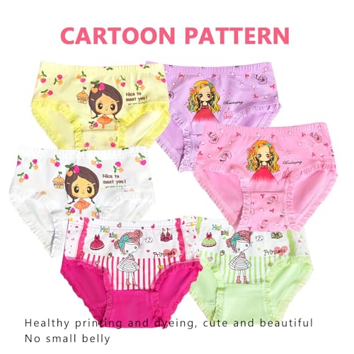 Toddler Soft Cotton Panties Little Big Girls Undies Assorted Underpants Girls' Briefs Breathable Underwear2