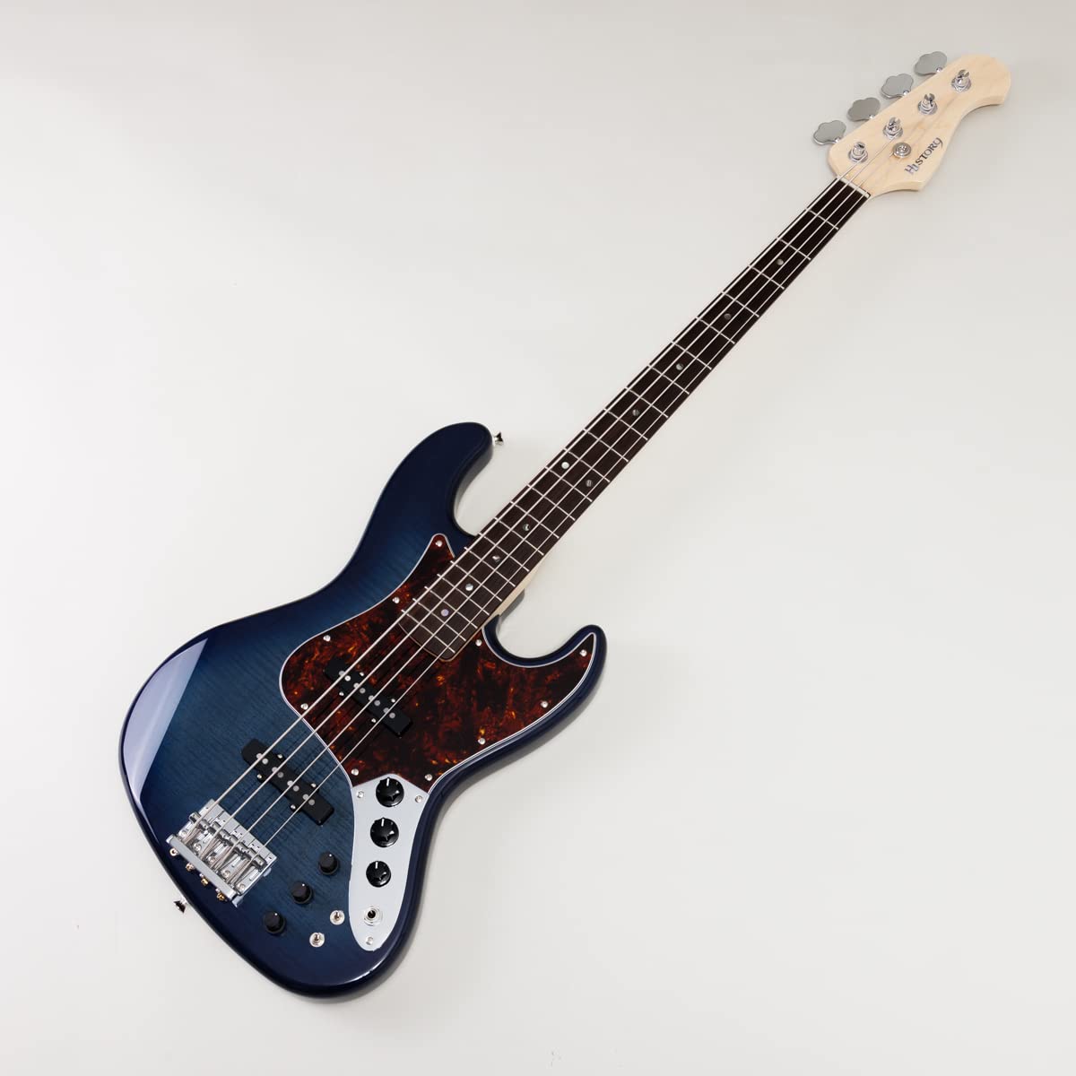 Amazon | HISTORY HBA-Advanced Dark Blue Burst エレキベース ジャズ 