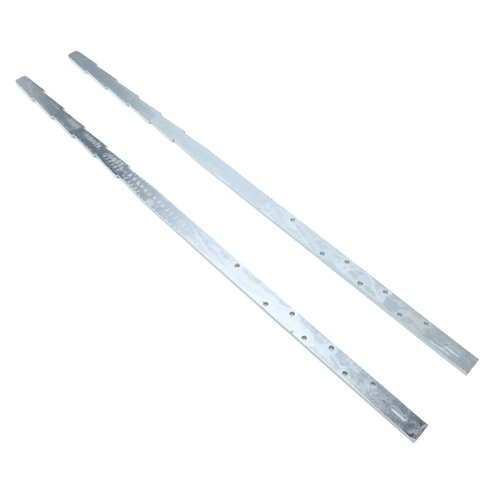 Estacas de Reparación de Postes de Cerca, Acero Resistente para Soporte de Cerca de Madera, Fijación Duradera de 74 Cm para Cercas Inclinadas