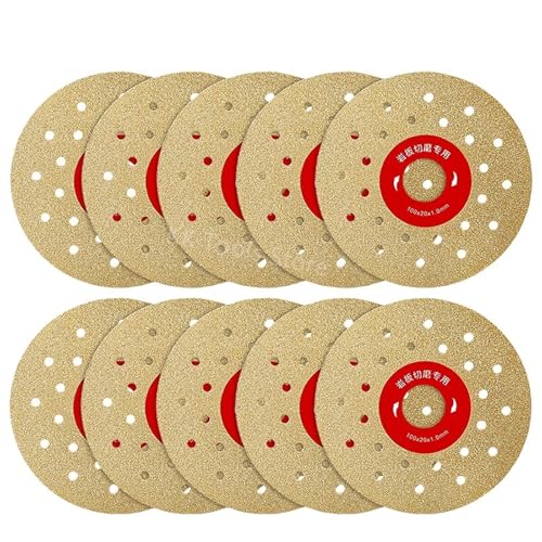 Disque de meulage diamanté double face 100 mm pour granit carrelage roche marbre meuleuse 4"