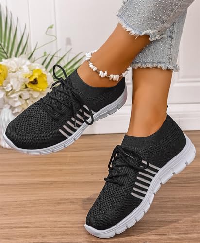 Womens Slip On Running Sneakers Tennis Non Slip Walking Gym Workout Athletic Comfortable Lightweight Fashion Sport Casual Shoes4