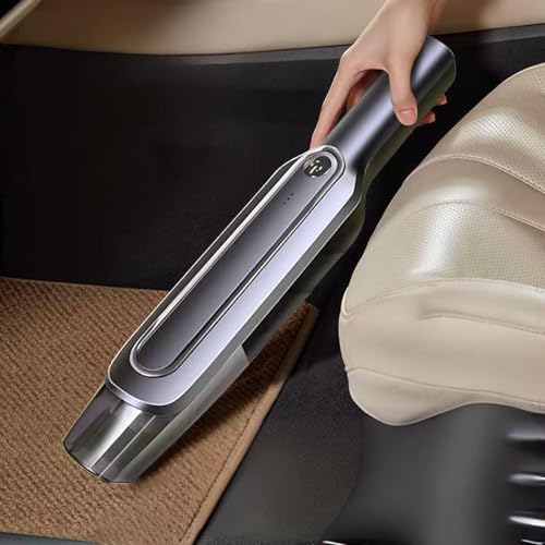 BIRNN Aspirateur à Main pour Lincoln MKC MKT Continental MKX, Aspirateur Voiture Puissant sans FI, Rechargeable Portable Mini Aspirateur sans Fil pour Voiture...