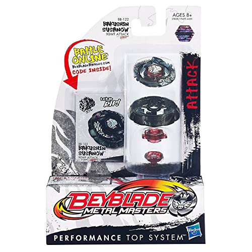 Beyblade Metal Masters - BB-122 - Bakushin Susanow - 90WF Attack (Import Royaume Uni)